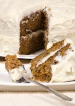 Carrot Cake With Cream Cheese Frosting Photo